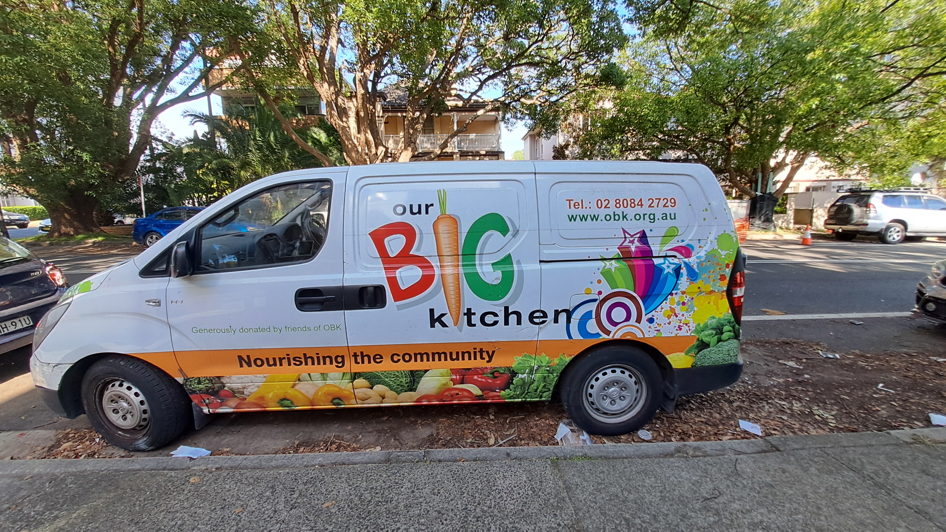 Our Big Kitchen Van
